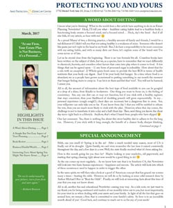 Newsletter Mar 2017