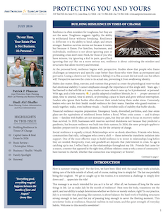 Newsletter - July 2026